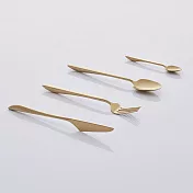 [JIA Inc.] 書法西式餐具4件組PVD(尊榮金)