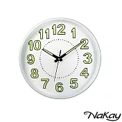NAKAY 12吋夜光靜音掛鐘 NCL-38