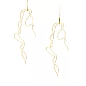 moorigin / 松蘿耳環 M / 金