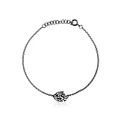 moorigin / 葉脈手鍊 XS / 黑