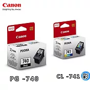 CANON PG-740+CL 741 (一黑一彩)墨水匣