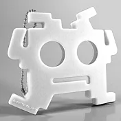 綁架外星人捲線器(耳塞式)-白