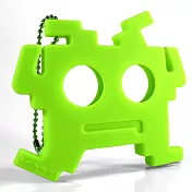 綁架外星人捲線器(耳塞式)-黃綠