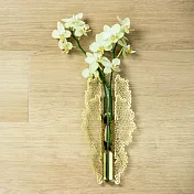 葉朵花器 蝶舞-金色