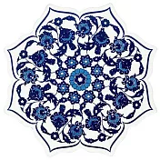 【土耳其精品】- 土耳其花瓣造型陶瓷隔熱墊 - - 花瓣藍