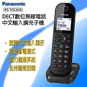 國際牌Panasonic DECT 中文輸入顯示 數位無線【擴充子機組】 KX-TGCA28