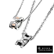 Royal Damon羅亞戴蒙『永愛』情人對項鍊