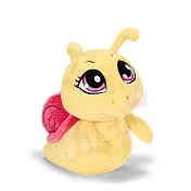 25cm大眼蝸牛坐姿玩偶-黃