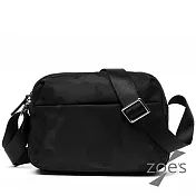 【Zoe’s】頂級防潑水 迷彩牛津布 潮流設計隨身包(時尚黑)
