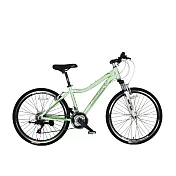 SPORTONE U6 26寸21速鋁合金登山車(女性都會運動)-綠