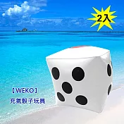 【WEKO】20cm充氣骰子玩具2入(WE-DI20-2入)