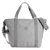 KIPLING 防水尼龍兩用托特包 (現貨+預購)灰色