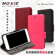 Moxie X-Shell iPhone 7 Plus (5.5吋) 防電磁波 復古系列手機皮套 手機殼 / 紳士黑
