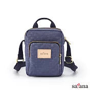 satana - Soldier 放假趣迷你斜背包 -夜影藍