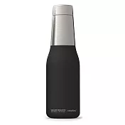 Asobu 不鏽鋼繽紛雙層保溫瓶時尚黑