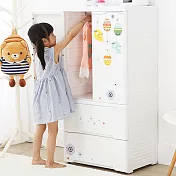 【+O 家窩】貝格雙開門式兒童吊掛衣櫃(DIY)-奇蹟之旅