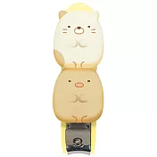 San-X 角落公仔我愛生活系列公仔造型指甲刀。羞羞貓+炸豬排