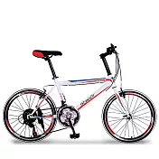 SPORTONE X-SPACE 20吋21速 SHIMANO指撥小徑車-潮白