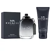 【COACH】時尚經典男性淡香水100ml(贈沐浴精100ml)