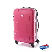 AT美國旅行者  25吋Puzzle Lite變形金剛硬殼四輪TSA行李箱(亮粉紅)