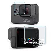 GoPro HERO6 相機鏡頭+觸控螢幕 鋼化玻璃膜