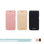 OPPO 原廠R11 專用 側掀皮套 書本式/ 翻蓋保護套【OPPO台灣公司貨】玫瑰金
