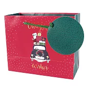 車子裝滿一堆禮物 耶誕禮物袋【Hallmark-禮物袋/紙袋 聖誕節系列】