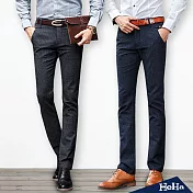 <現貨+預購>長褲 商務直筒長褲 二色-HeHa-30（黑色）