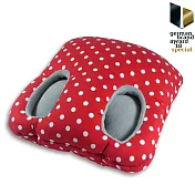 【德國萊思綺Leschi】保暖腳踏墊-紅白點