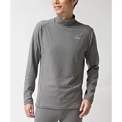 VENEX FREE FEEL WARM 紳士型 高領上衣M棕炭灰