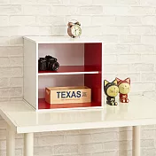 【H&R安室家】現代風收納櫃/置物櫃(單格)-BCF31紅色