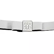 SAVE MY BAG 義大利品牌 MISS系列 白色蝴蝶結裝飾帶