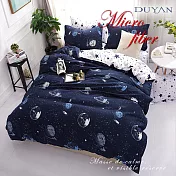 《DUYAN 竹漾》台灣製天絲絨雙人床包三件組-星際大戰