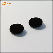 超實用柔軟耳機海綿保護套(黑色)12入裝