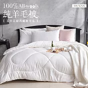 《DUYAN 竹漾》100%純正紐西蘭羊毛被