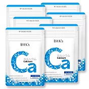 BHK’s 胺基酸螯合鈣錠 (30粒/袋)6袋組