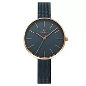 OBAKU 純粹經典三針時尚米蘭腕錶-V211LXVLML