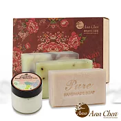 陳怡安手工皂-玉蘭柔沁滋養潤膚4入禮盒組