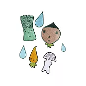 《Donna Wilson》繡布貼-蔬菜家族