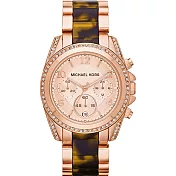 MICHAEL KORS 晶鑽三環女錶-玫瑰金(現貨+預購)玫瑰金