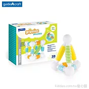 Guidecraft 觸覺磁力 積木-20件