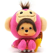 日本Sekiguchi夢奇奇MONCHHICHI【可愛粉紅猴】