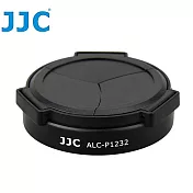 JJC松下副廠Panasonic自動鏡頭蓋ALC-P1232 BLACK黑色適Lumix G Vario HD 12-32mm F3.5-5.6 Mega OIS