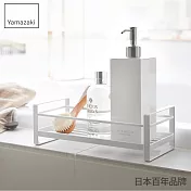 日本【YAMAZAKI】MIST 瓶罐小物收納單層架 (白)