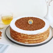 【狸小路手作烘焙】太妃焦糖千層(1308公克±20g/入)(8吋)