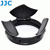 JJC富士Fujifilm副廠半自動鏡頭蓋ALC-X100B黑色(適X100VI X100V X100F X100T X100S X70)賓士蓋 黑色