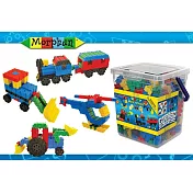 英國Morphun 魔法創意積木【多變造型車輛組300片】M52305S