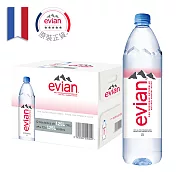 【evian依雲】天然礦泉1250ml(12入/PET)