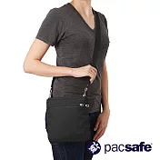 【澳洲Pacsafe】RFID安全防盜錄休閒側背包- 黑