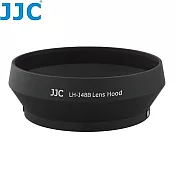 JJC奧林巴斯Olympus副廠遮光罩LH-48B遮光罩LH-J48B黑色BLACK(相容原廠Olympus遮光罩,金屬製)適MZD 17mm 1:1.8 ED